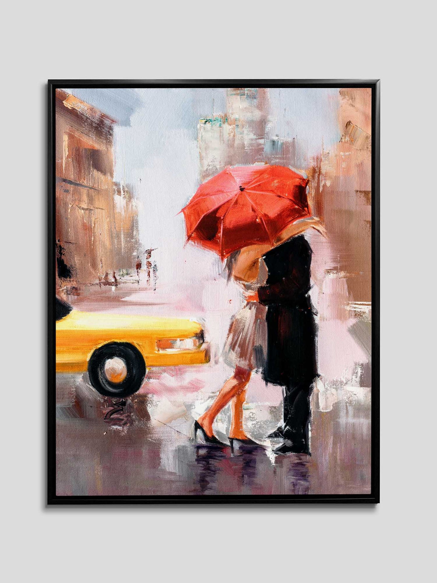 NYC KISS - Wall art decor-Fine Art Canvas