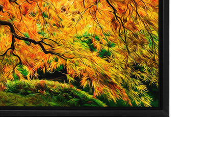 Canvas Print-Orange Tree-Nature Artwork