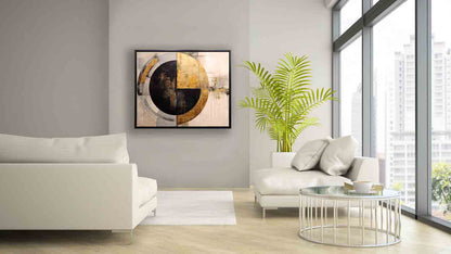 Abstract Sun -Canvas print- Modern Art
