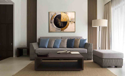 Abstract Sun -Canvas print- Modern Art