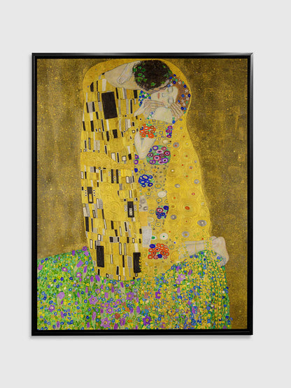 " The Kiss" Fine Art-Gold varnish
