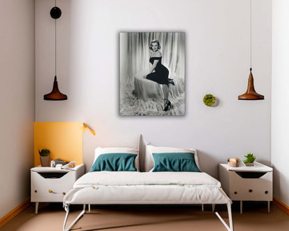 Wall Art-Marilyn in the room- Canvas Print