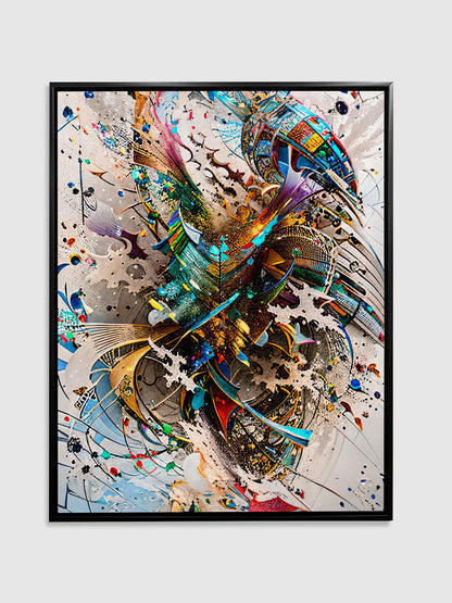 Wall Art-Abstract 1-Canvas Printed-Artwork