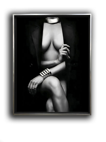 "Jacket Required" 36X48 Fine Art Canvas Print