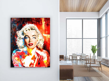 "Captivating Marylinn Monroe" 36" x 48" Fine Art Canvas