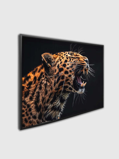 High Resolution detailed print of Leopard 48" x 36"