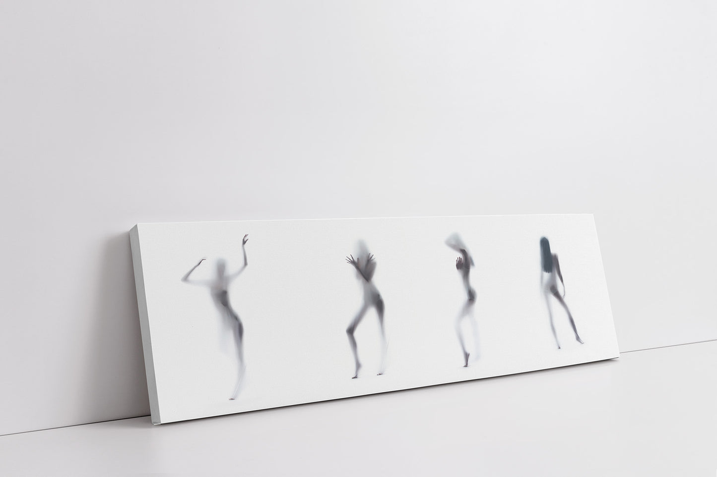 Silhouette of 4 Women-Canvas Printed-Abstract Wall Art