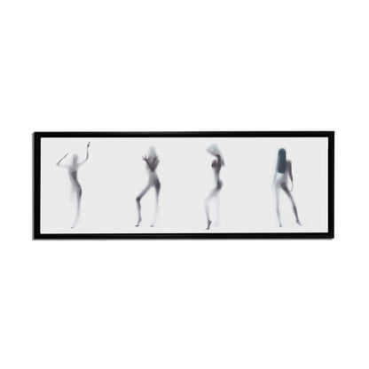 Silhouette of 4 Women-Canvas Printed-Abstract Wall Art