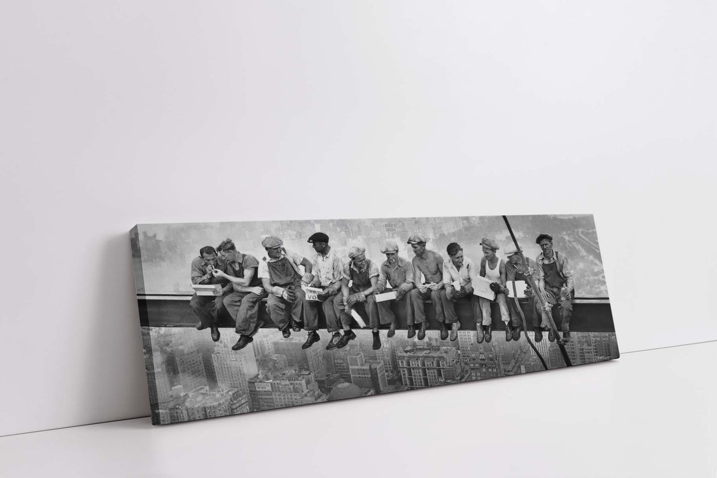 Wall art-Iconic " Lunch" photograph-Canvas Printed