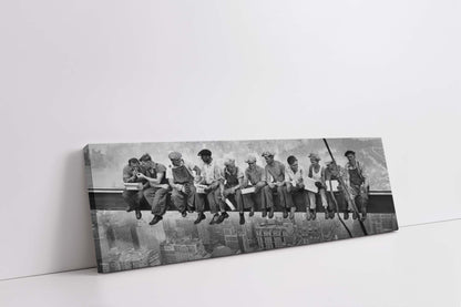 Wall art-Iconic " Lunch" photograph-Canvas Printed