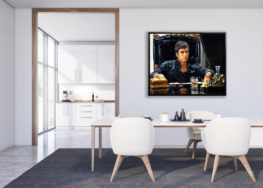 Sample Wall Art Scarface art 