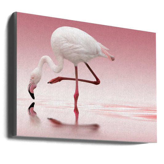 Artwork Flamingo36X24inches- Unframed