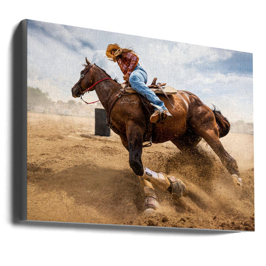  Bending Horse Wall Artwork Gallery Wrapped (Ready to Hang)