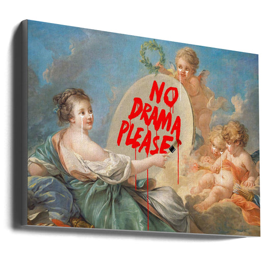 canvas prints No Drama36X24inches- Unframed
