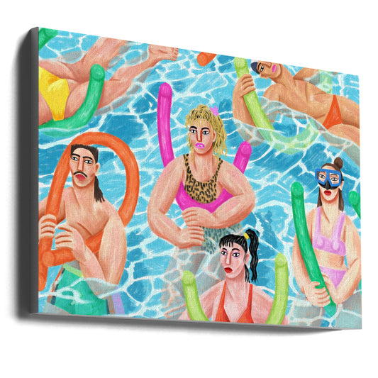 SupplÃƒÂ©ment Frite Wall Artwork Gallery Wrapped (Ready to Hang)