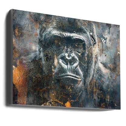  Animal Vintage Art Illustration Wallart 04 Wall Artwork Gallery Wrapped (Ready to Hang)