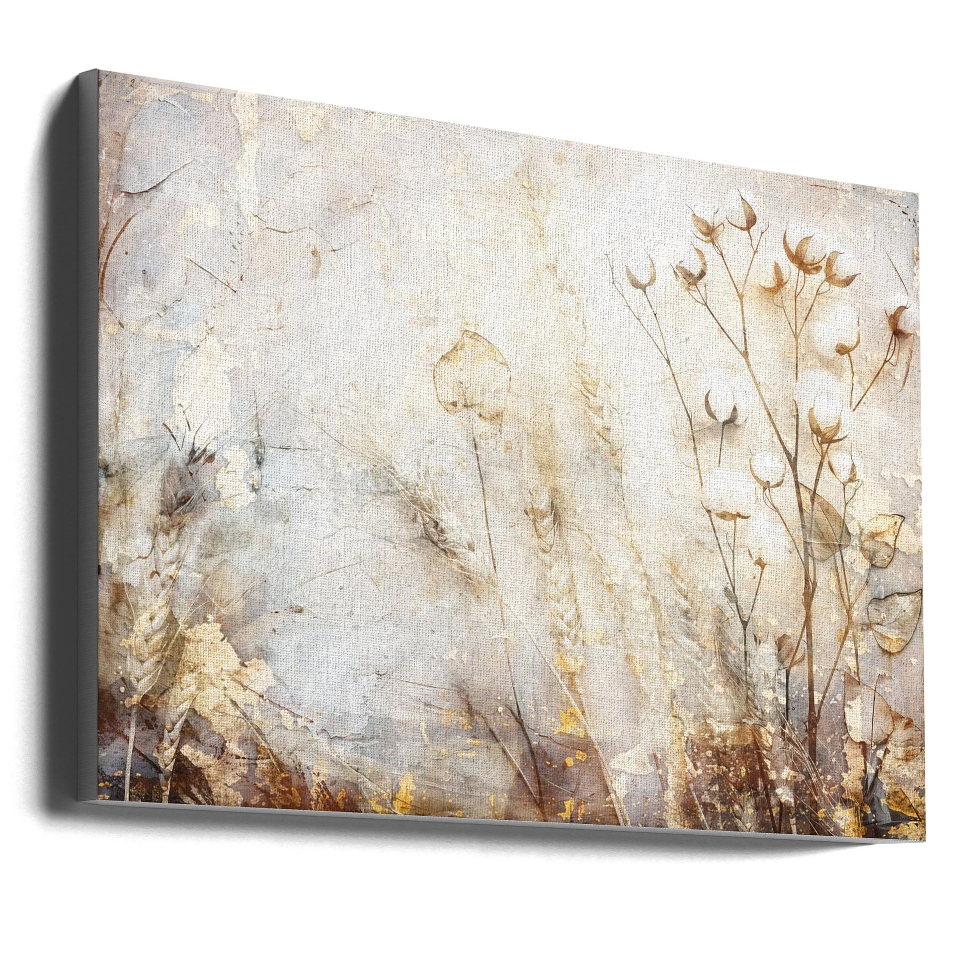  Flower Floral Art Illustration Wallart 126 Wall Artwork Gallery Wrapped (Ready to Hang)