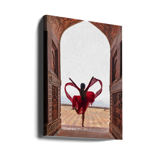 Taj Mahal's Heart- Wall Artwork Gallery Wrapped (Ready to Hang)