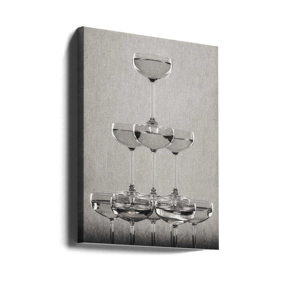 Wall art Champagne tower_9