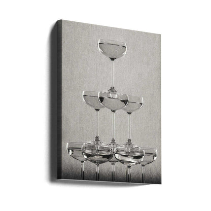 Wall art Champagne tower_9