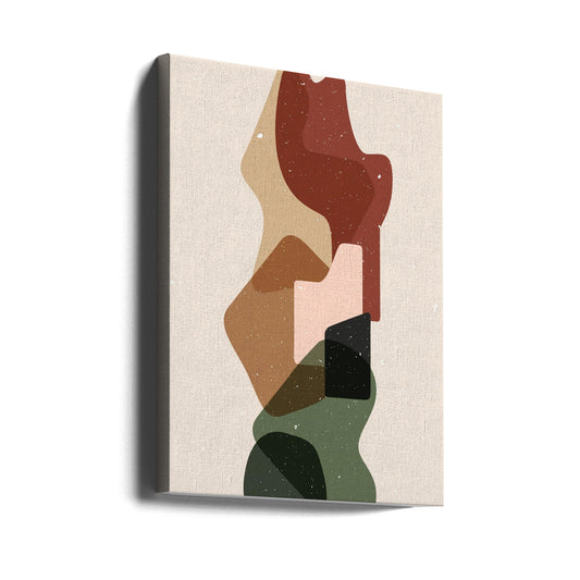  Abstract composition 12 Wall Artwork Gallery Wrapped (Ready to Hang)