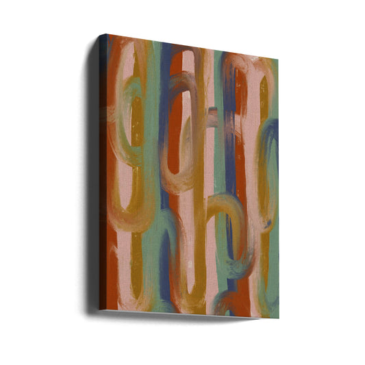  Chains Wall Artwork Gallery Wrapped (Ready to Hang)