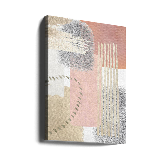  Delicately Pink-1 Wall Artwork Gallery Wrapped (Ready to Hang)