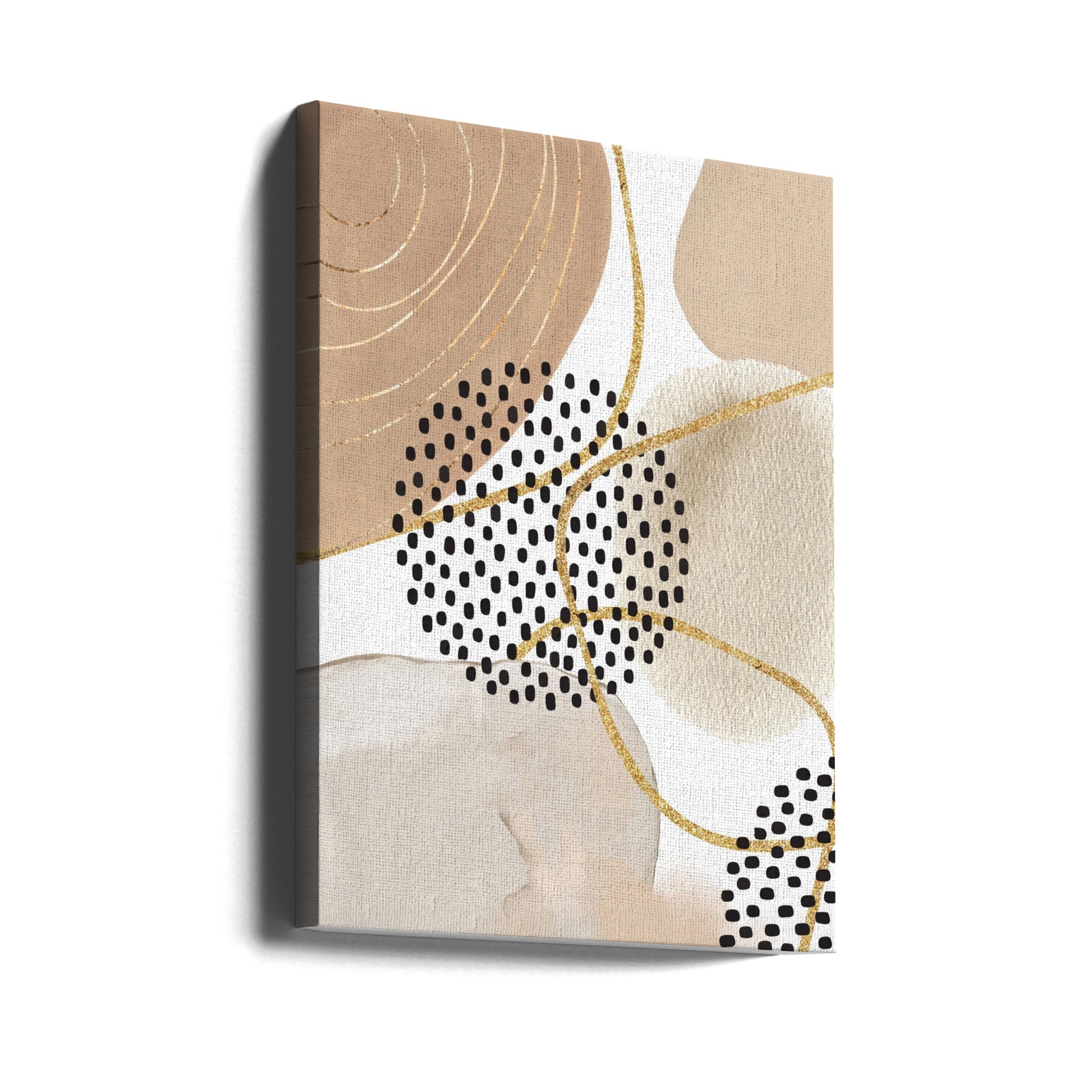  Jealous Beige-3 Wall Artwork Gallery Wrapped (Ready to Hang)