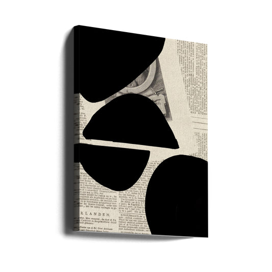  Abstract Paper VIII Wall Artwork Gallery Wrapped (Ready to Hang)