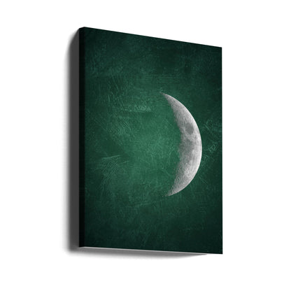  Jade Moon No5 Wall Artwork Gallery Wrapped (Ready to Hang)