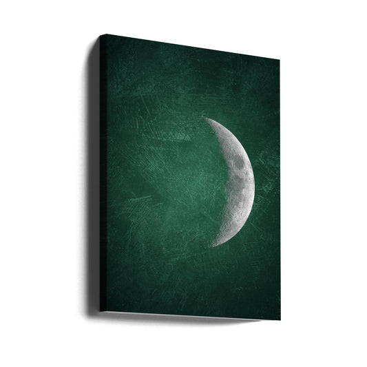  Jade Moon No5 Wall Artwork Gallery Wrapped (Ready to Hang)