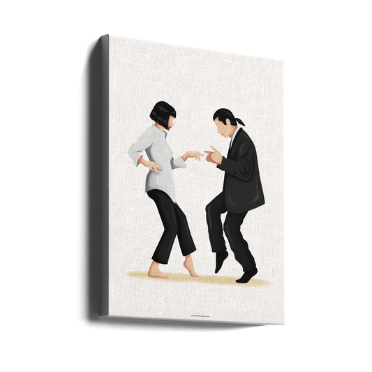  Pulp Fiction Wall Artwork Gallery Wrapped (Ready to Hang)