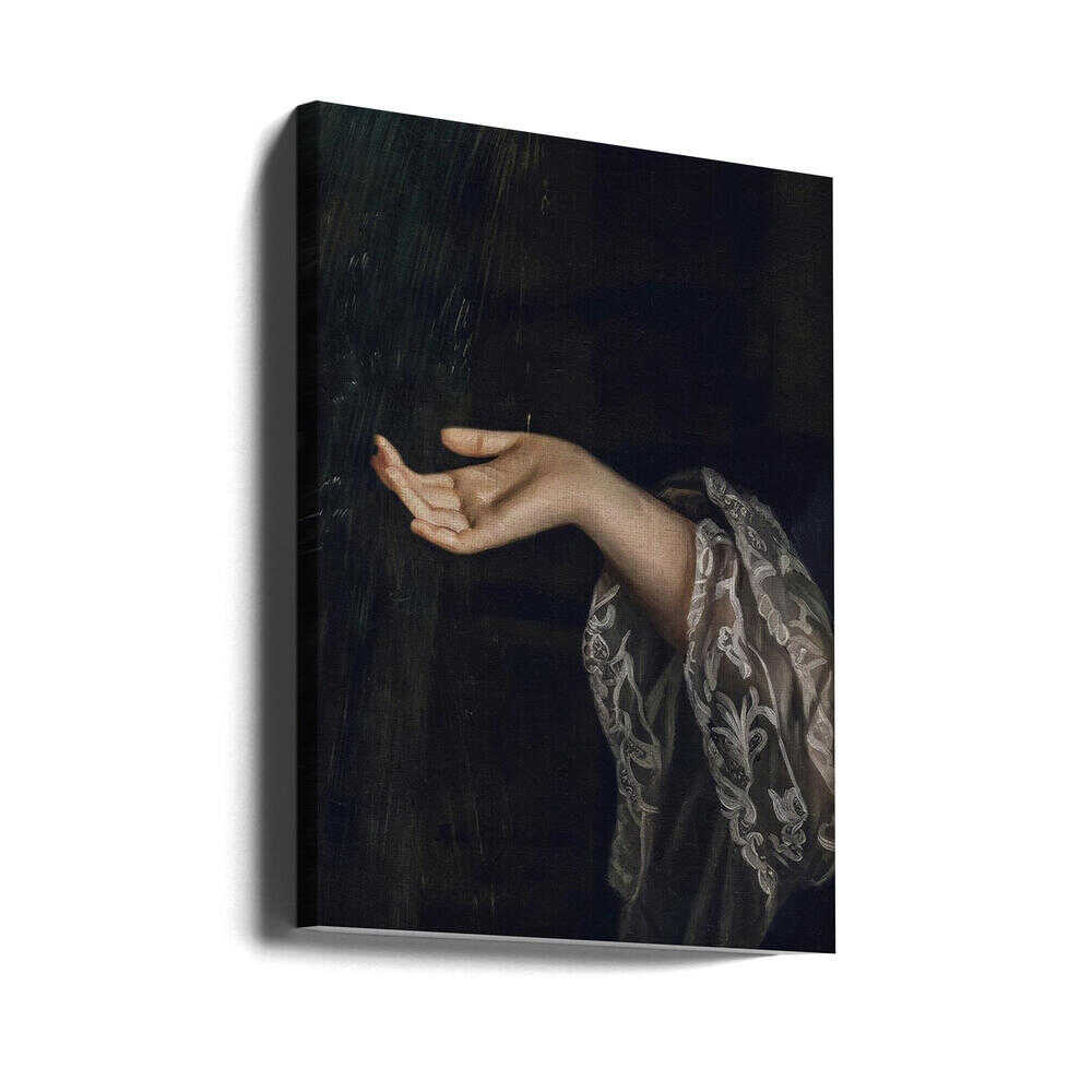 Wall art Detail Of Woman / Oil Painting