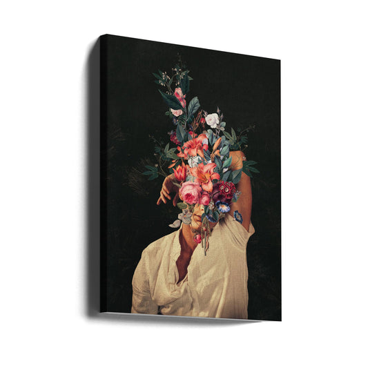  Roses Bloomed Everytime I Thought of You Wall Artwork Gallery Wrapped (Ready to Hang)