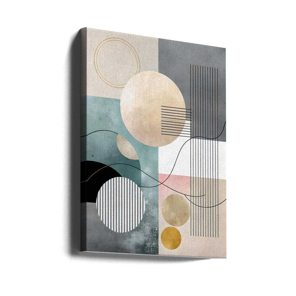 Wall art Pastel Geometry Collage