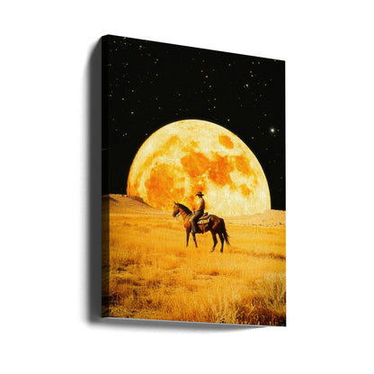 Artwork Lunar Cowboy24X36inches- Unframed