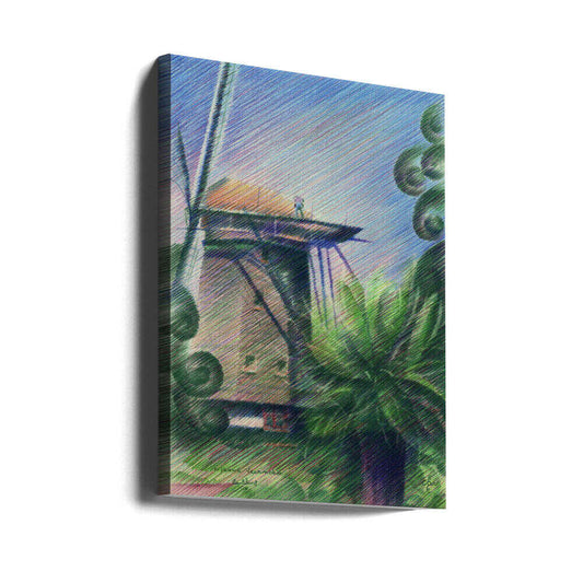 Wall art Nieuwe Veenmolen - 23-09-18