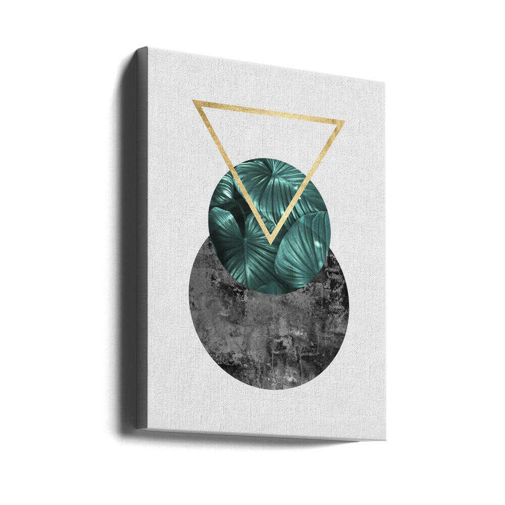 Wall art Botanical and geometric Shape