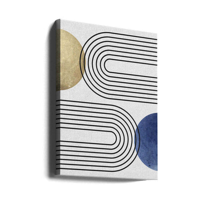 Wall art Curves and Circles