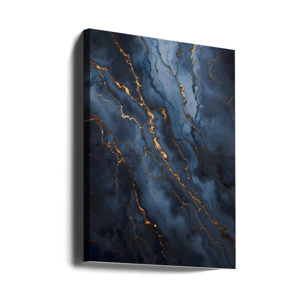 Wall art Blackout With Gold Vibes