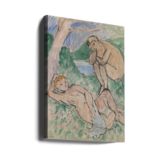 Artwork  Baigneurs 16X20-inches