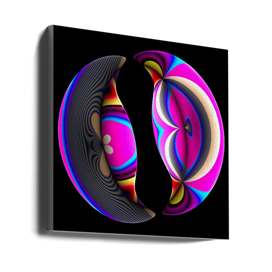 Broken Mirror Wall Artwork Gallery Wrapped (Ready to Hang)