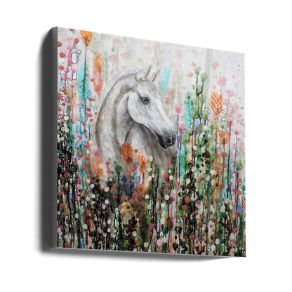  Ame Sauvage Wall Artwork In White Floating Frame
