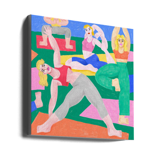  CeÃŒÂpeÃŒÂ  Yoga Ga Wall Artwork Gallery Wrapped (Ready to Hang)