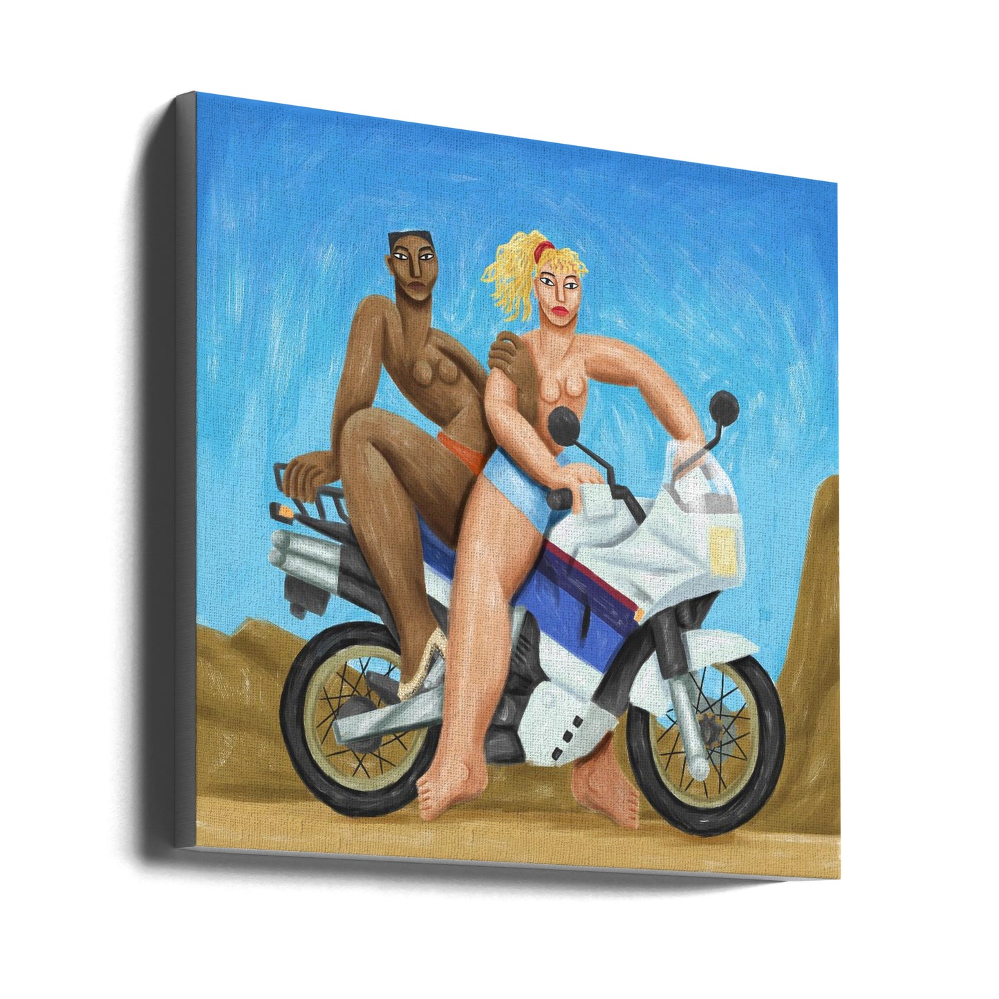  CeÃŒÂpeÃŒÂ Free Wheel 2 Wall Artwork Gallery Wrapped (Ready to Hang)