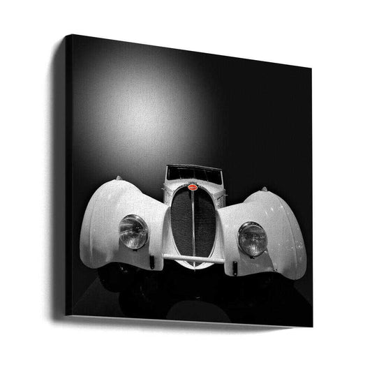 Wall art A White Bugatti