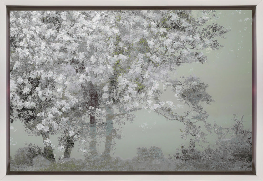  Spring Wall Artwork In Black Floating Frame