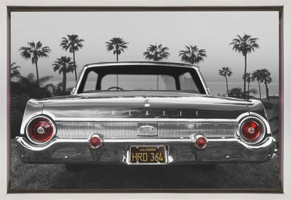  Ford Galaxie 500XL Wall Artwork In Black Floating Frame