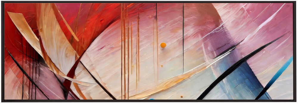 Wall art Vibrant Swirls and Curves