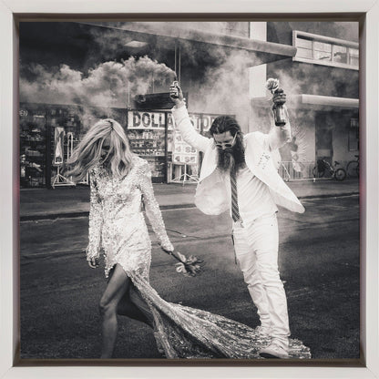  North Las Vegas Wall Artwork In Black Floating Frame
